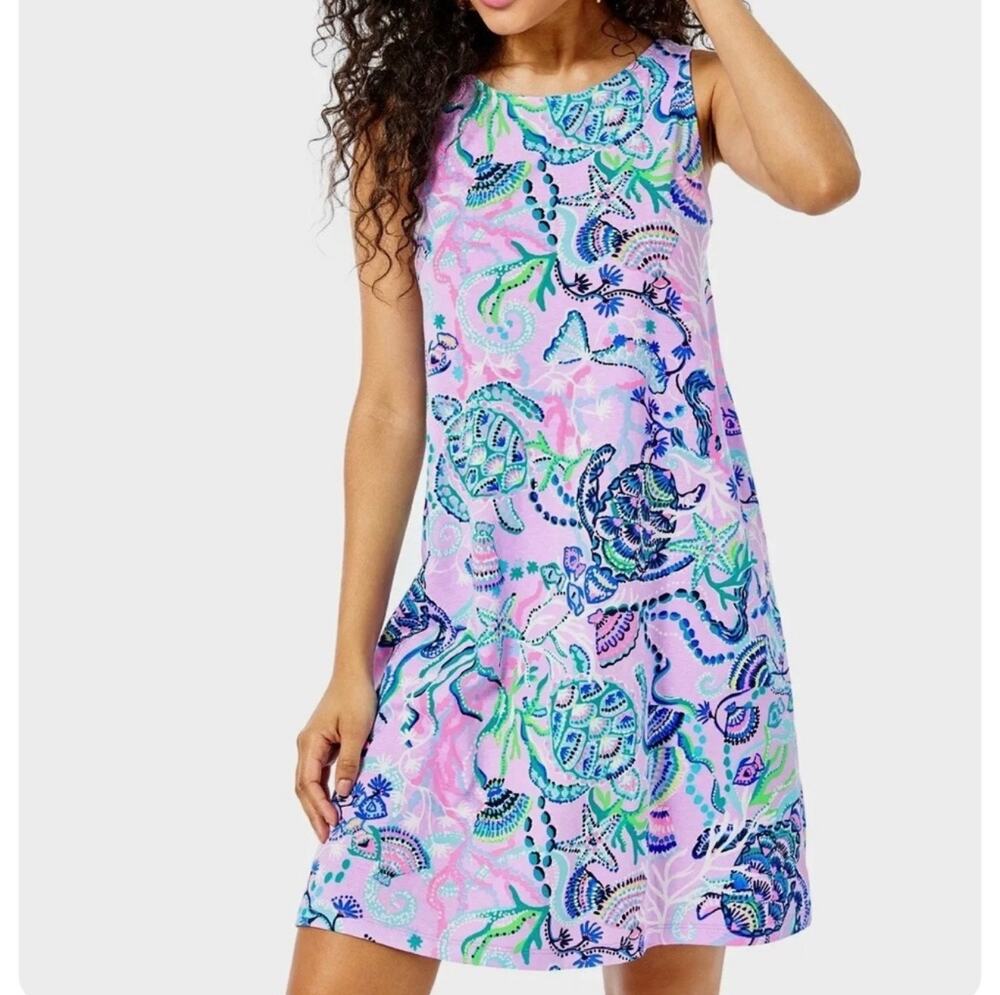 Lilly Pulitzer Kristen Swing Lilac Freesia Mermaid For You Dress